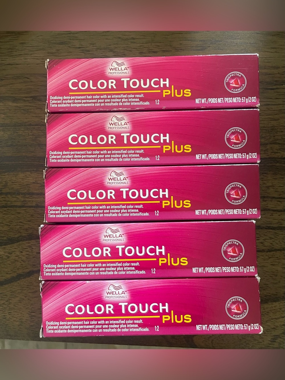 Wella Color Touch Plus Hair Color - Bright Pink Boxes